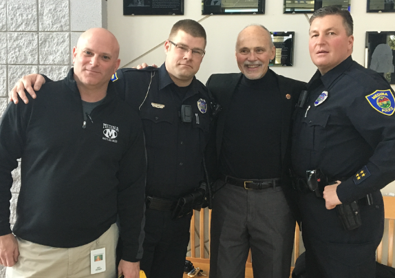 Three guys who saved Dr. Steve's life - Andy, Al, and Mike - v3