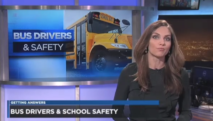Bus drivers uniquely positioned to identify school threats.